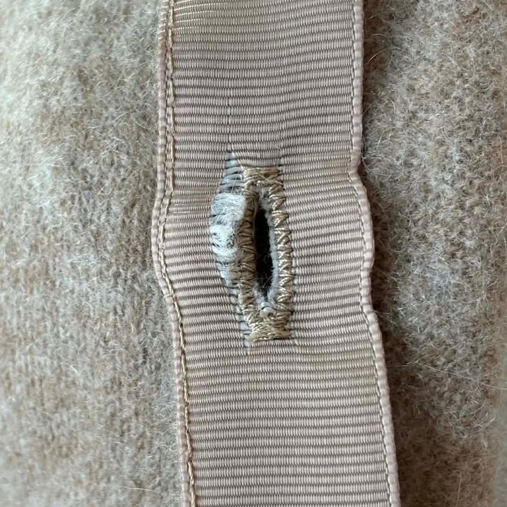 Charter Club 100% Cashmere luxury Tan Button Up Cardigan - Picture 5 of 6